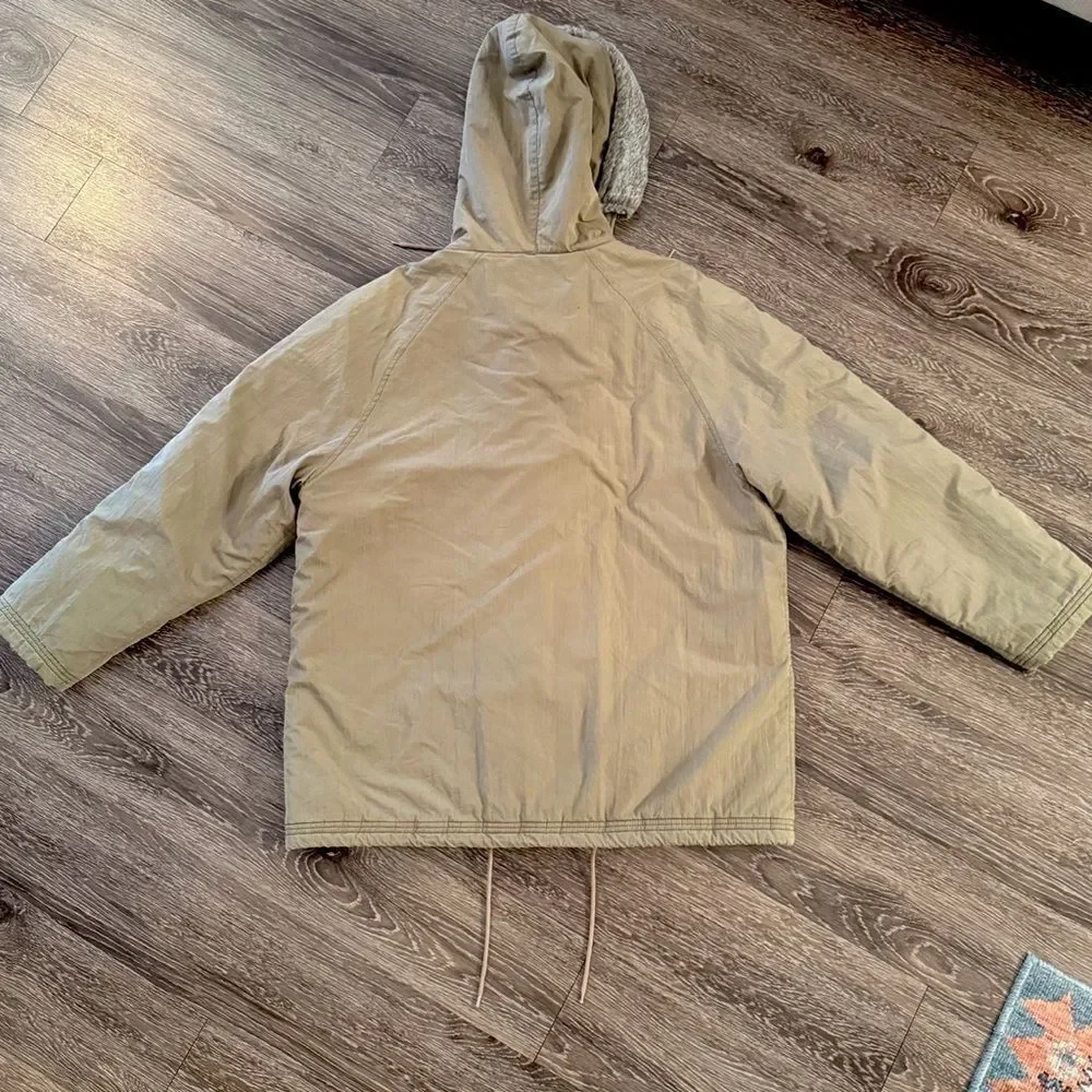 J. Crew Vintage Oarsman Hooded jacket